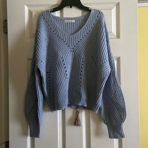 Blue sweater size medium